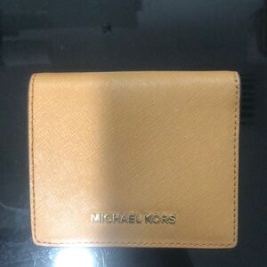 Michael Kors Tan Leather Wallet